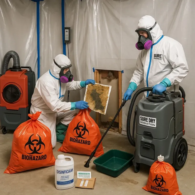 Contaminated Water Handling Protocols process in Houston County, TX